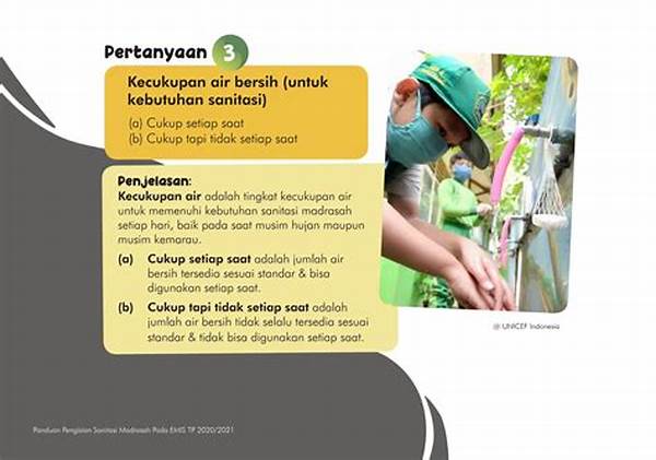 Panduan Sanitasi Fasilitas Kesehatan Who