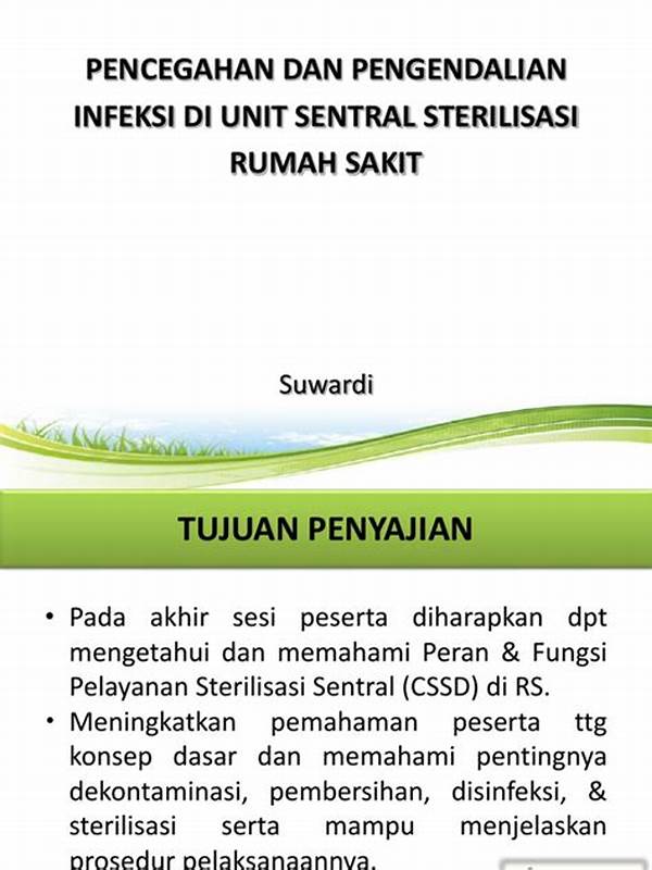 Pengendalian Infeksi Dengan Sterilisasi