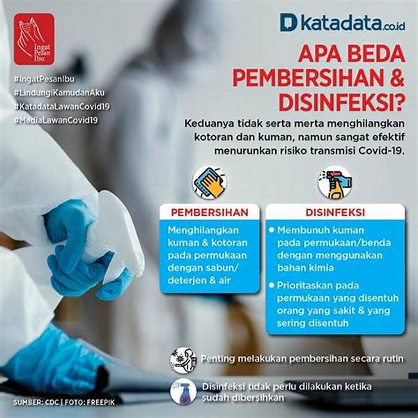 Waktu Optimal Pembersihan Dan Disinfeksi