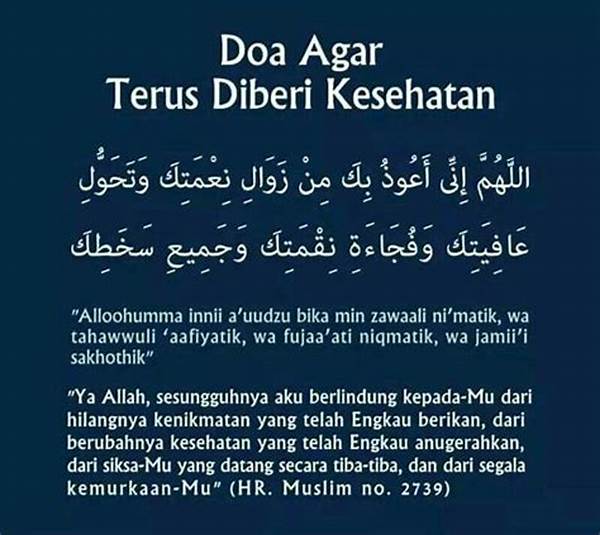 Doa Di Beri Kesehatan
