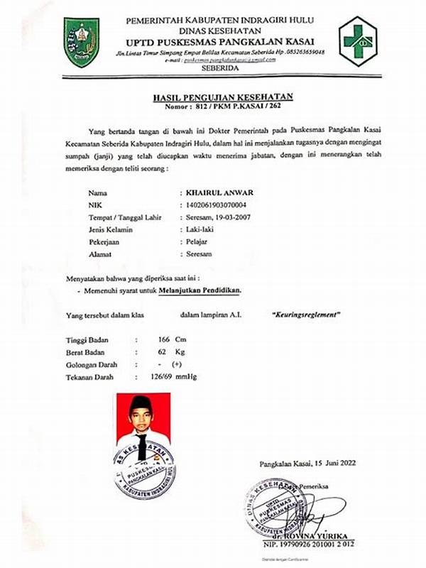 Surat Kesehatan